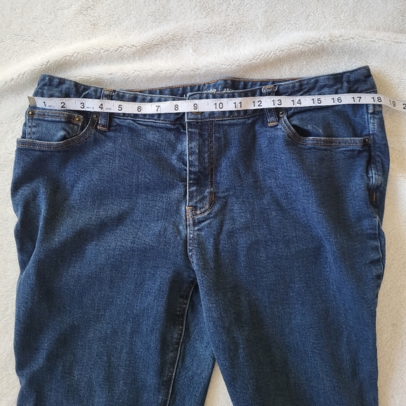 Liz Claiborne Jackie Jeans Size 16 W - Picture 8 of 8